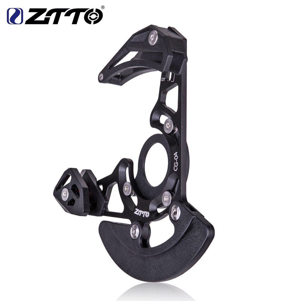 Ztto dh mtb kedjestyrare mtb mountainbike chainguide 1x system iscg 05 bb mount svart