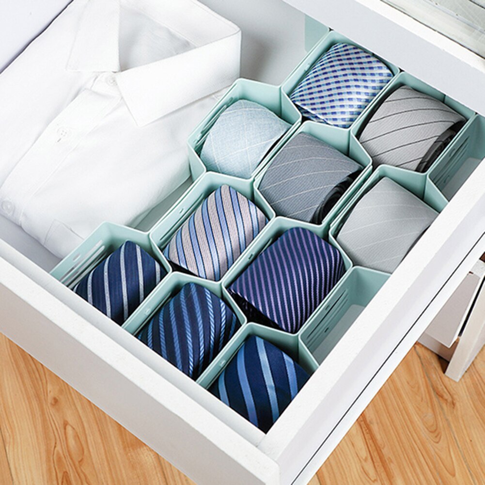 12Pcs Grid Schublade Teiler Bord Hause DIY Lagerung Rack Split Bar Socken Organizer Eesy Zu Installieren Schublade Teiler Bord