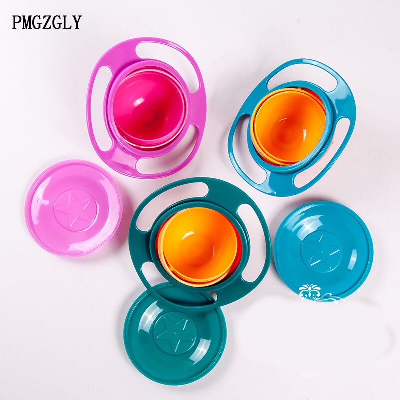 Service Plate Tray Solid Feeding Baby Feeding Learning Dishes Bowl Dinnerware For Kids Eating Training Gyro Bowl