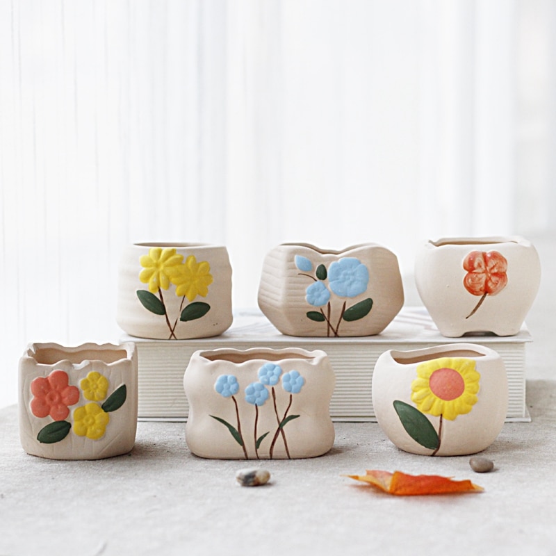 Nicole Beton Mallen Bloempot Mal Voor Succulenten Handgemaakte Cement Pen Holder Tool