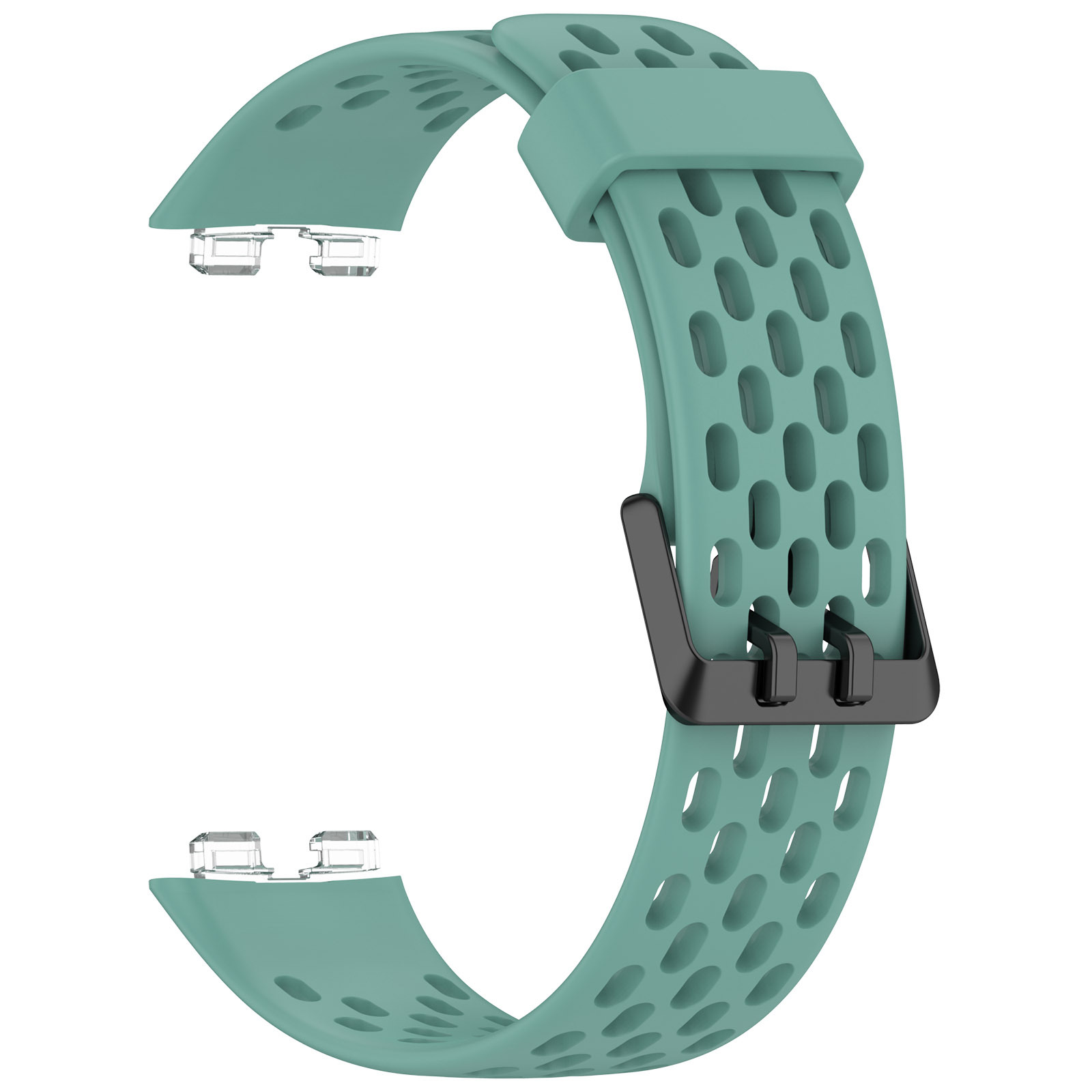 Silikonirannekkeet huawei band 10 9 8 nfc correa lisävarusteet älykellon vaihtoranneke huawei band 10 -kellonranneke: Sinivalkoinen / 16mm
