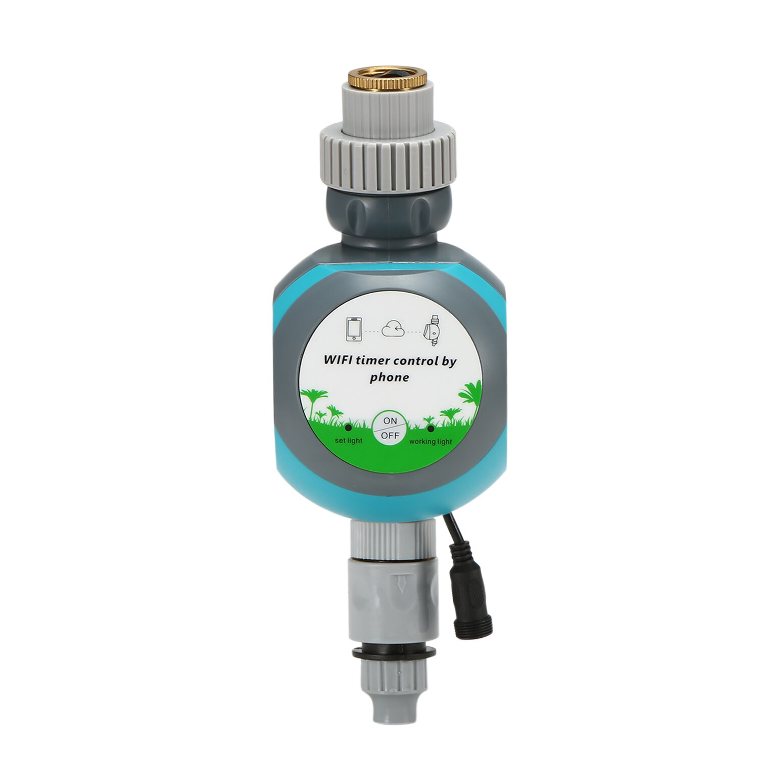 WiFi Irrigation Water Timer Controller Mobile Phone Remote Access Electronic Programmable Automatic Watering Timer