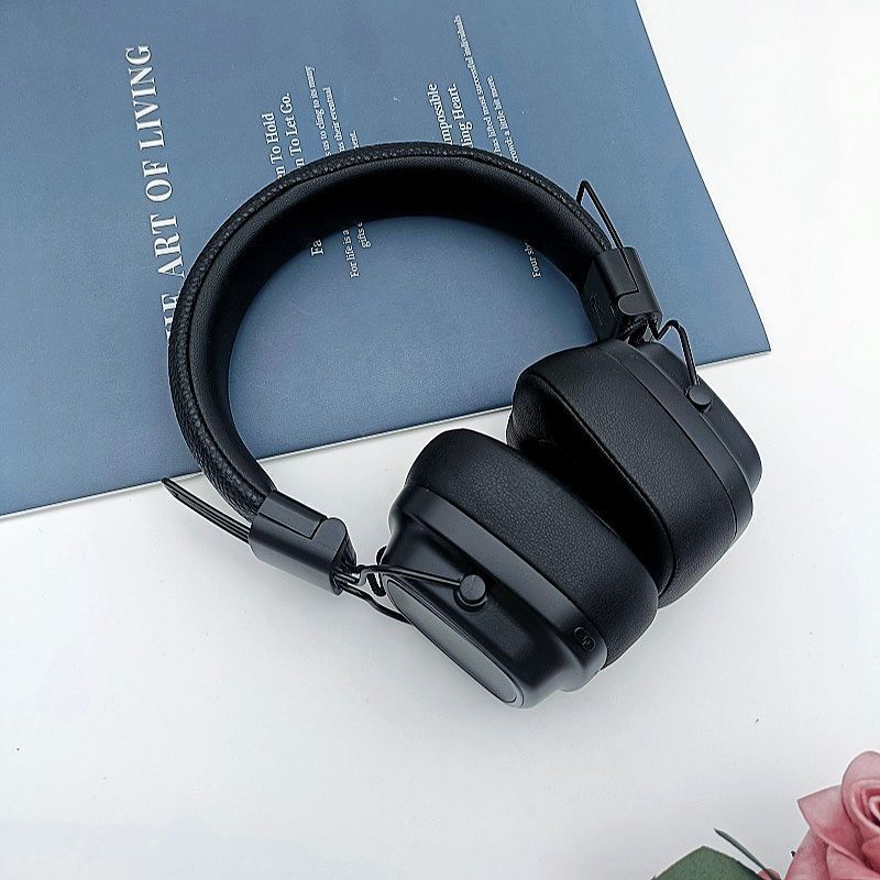 Novos fones de ouvido Bluetooth sem fio iluminados montados na cabeça adequados para microfone subwoofer MAJOR IV