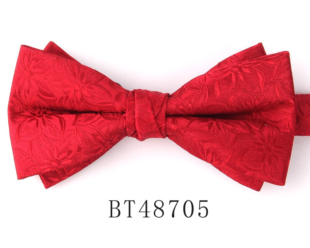 Wedding Bow Tie Casual Rode Strikjes Voor Mannen Vrouwen Volwassen Suits Strikjes Sjaaldassen Mannelijke Bloemen Boog Knoop Voor party Bruidsjonkers Strikjes: Rood