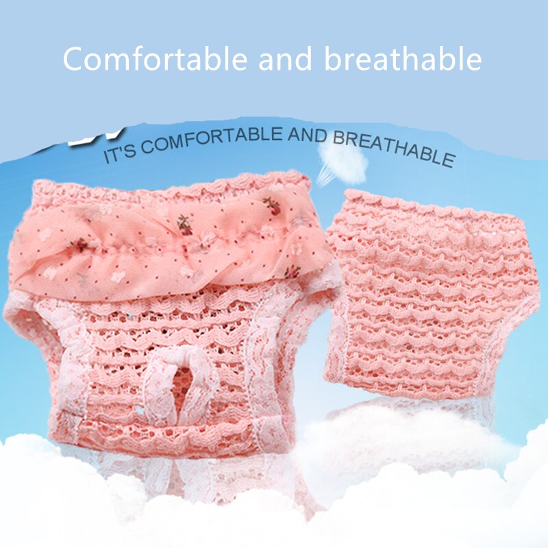 Pantalones fisiológicos de mascotas para cachorros, Pantie sanitario, pañales de perros duraderos lavables, ropa interior, bragas sanitarias cortas para perros
