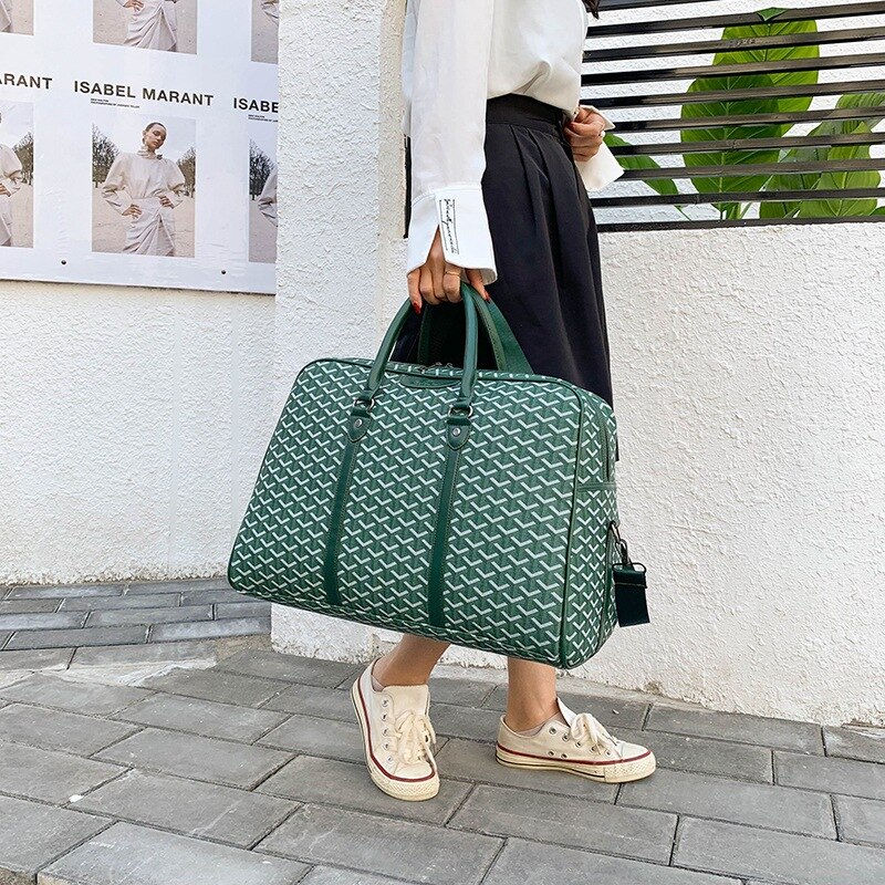 Hond Tand Reistas Vrouwelijke Pu Slijtvaste Waterdichte Yoga Tas Grote Sport Sporttas