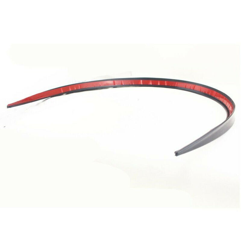 uniwersalny samochód tylny bagażnik dachowy 1.2M czarny miękki tylna owiewka wargi naklejki wykończeniowe nowe i wysokiej jakości