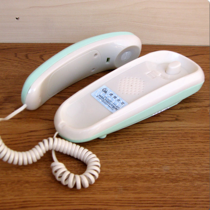 retro Mini Antike feste nur antwort Telefone Hängen Telefon Telefon Zauberstab Montiert Fixe Telefonos De Casa keine schlüssel