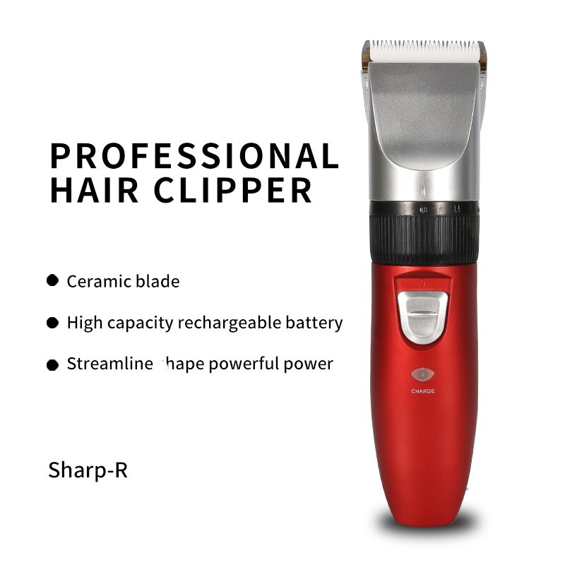 Rechargeable Hair Clipper Special Ceramic Cutter Head Electric Mute Clipper: Default Title
