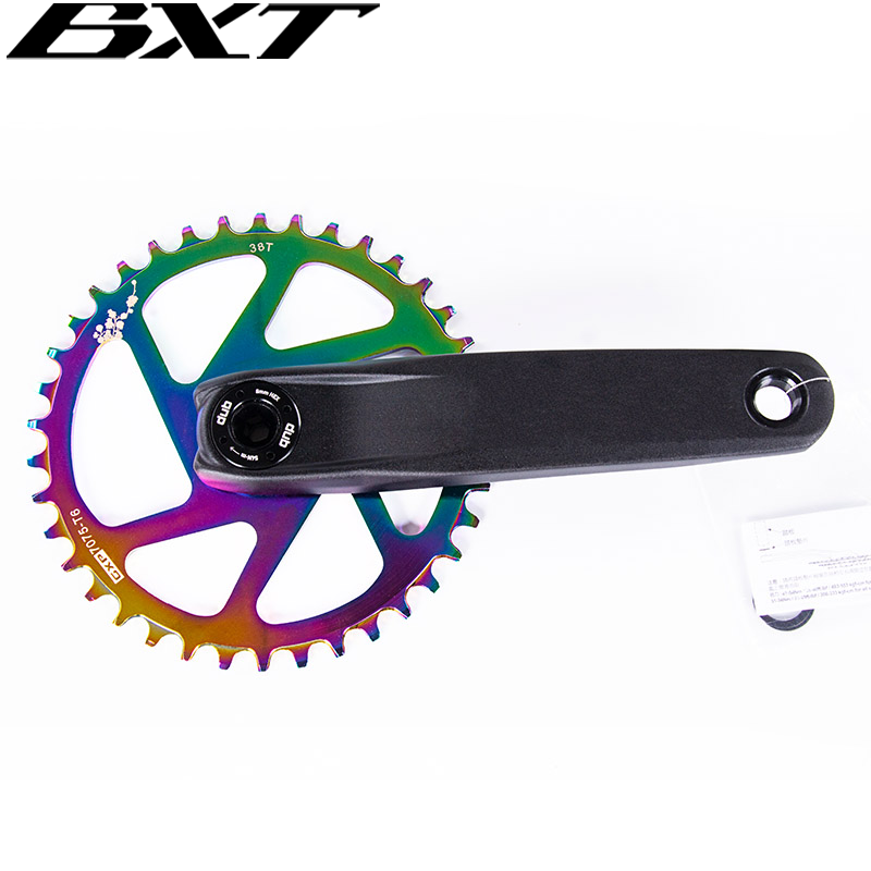 BXT 32T 34T 36T 38T vtt vélo de route manivelle en alliage d'aluminium roue à chaîne simple plaque plateau pour gx xx1 X1 x9 GXP