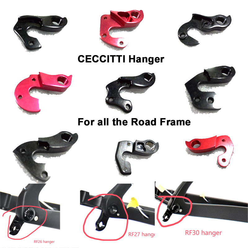 CECCOTTI-Support de dérailleur arrière pour vélo de route, convient uniquement au modèle de la CECCOTTI