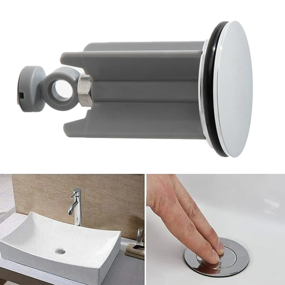 Afvoerstopper met een diameter van 40 mm Koper ABS Wastafelstopper Accessoire Gebruiksvriendelijke bediening Veelzijdige compatibiliteit