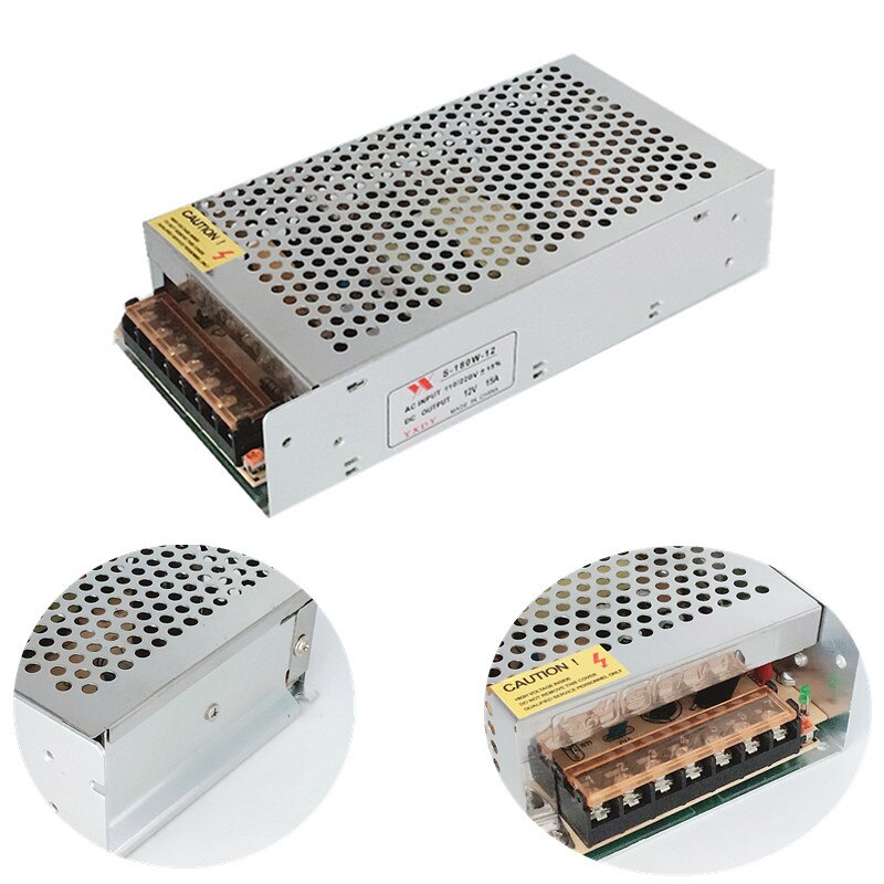 Lighting Transformer 1A 2A 3A 5A 10A 15A 20A 30A 40A 50A 110-220V to 12V LED driver switch power supply adapter for LED strip