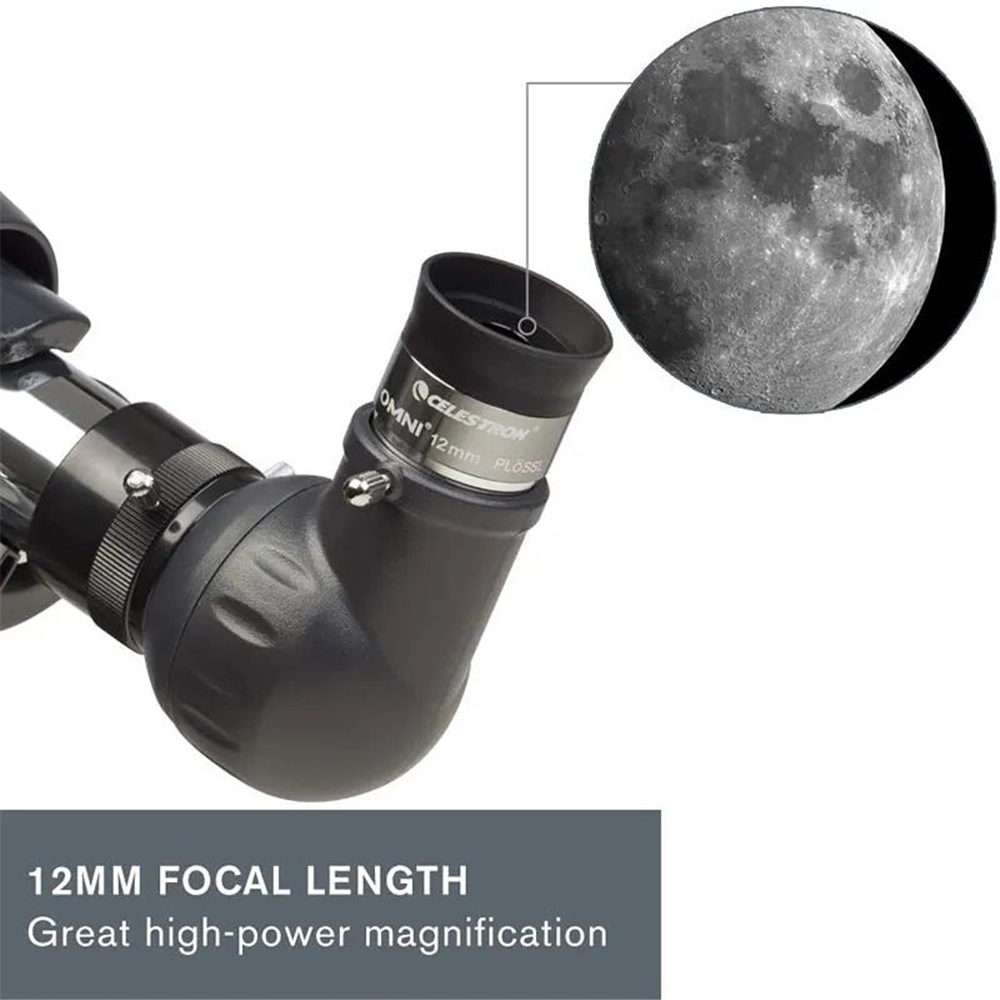 Celestron 1,25" Omni Plössl Okular für Astronomie-Teleskop 4/6/9/12/15/32/40mm/2X Barlow-Objektiv