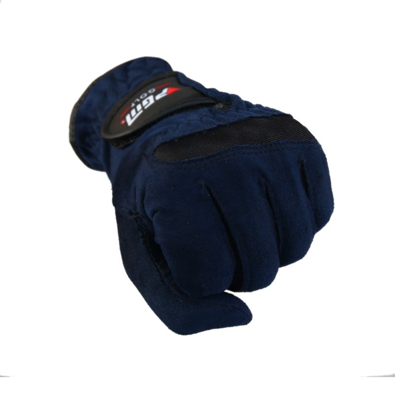 Golfhandskar herr höger vänster hand golfhandskar svettabsorberande mikrofiberduk mjuka nötningshandskar som andas