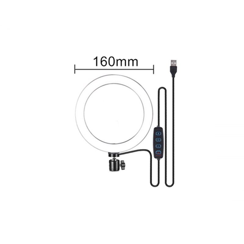 リングランプ三脚ledリングライトselfieランプ撮影リング電話の写真撮影照明カメラの三脚キット: 1