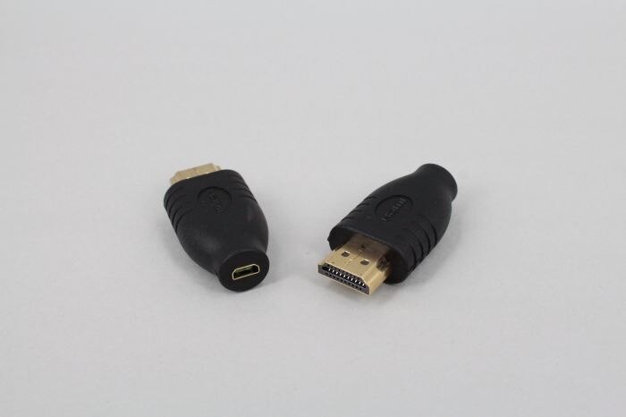 Universal Standard HDMI Male Type A to Micro HDMI Type D Female Socket Adapter Converter Travel