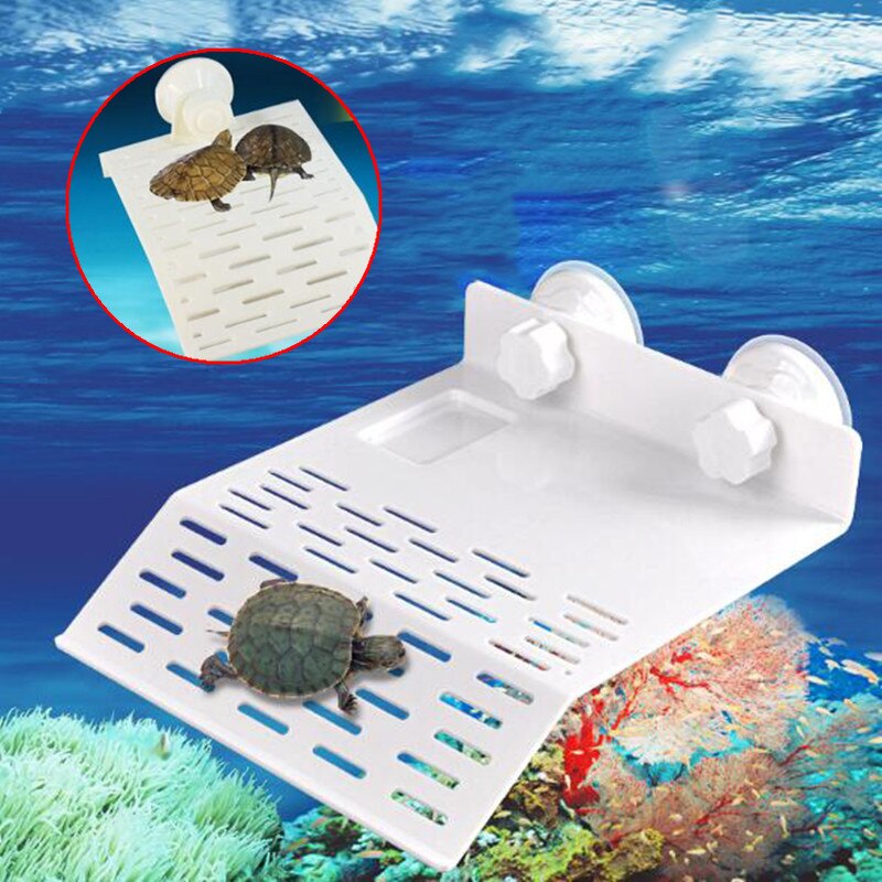 Water Tank Accessories Turtle Island Platform Aquarium Turtle Bask Terrace Island Platform Tank Reptile Dock Decor