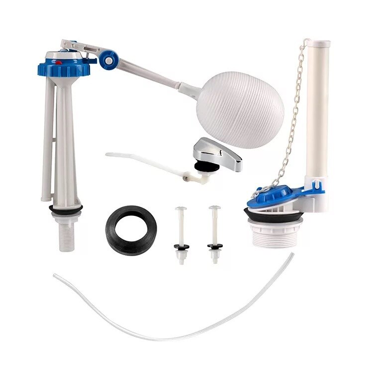 Set Wc Stortbak Onderdelen Influent Drainage Valve Closestool Fittings Ouderwetse Pompen Een Stuk Set