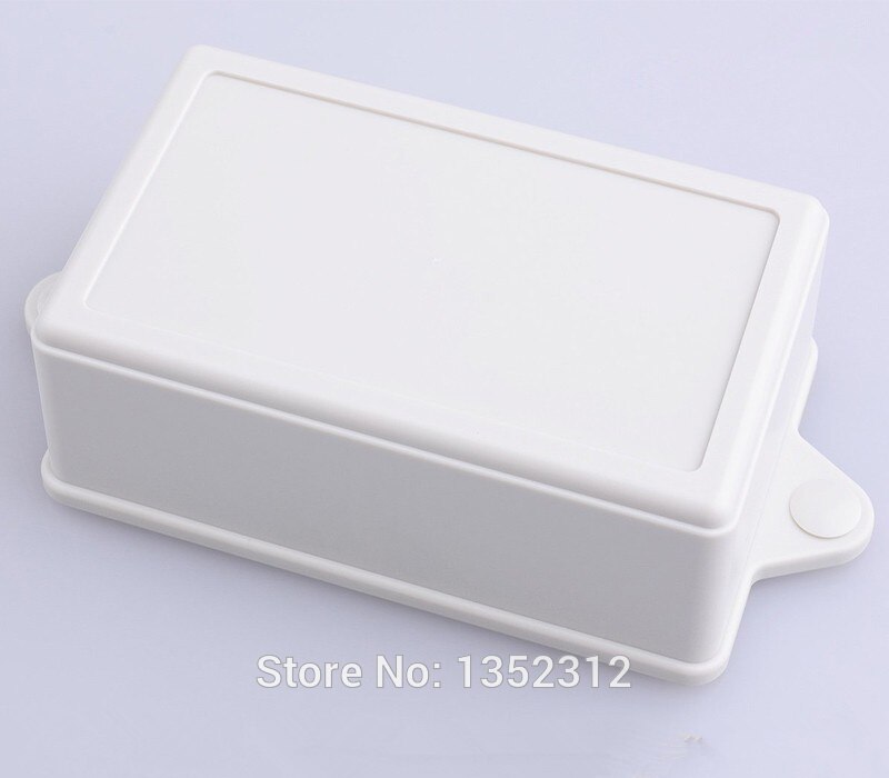 2 pcs/lot 85*55*35mm abs plastic enclosure for electronic pcb plastic box led driver wall-mounted waterpoof box