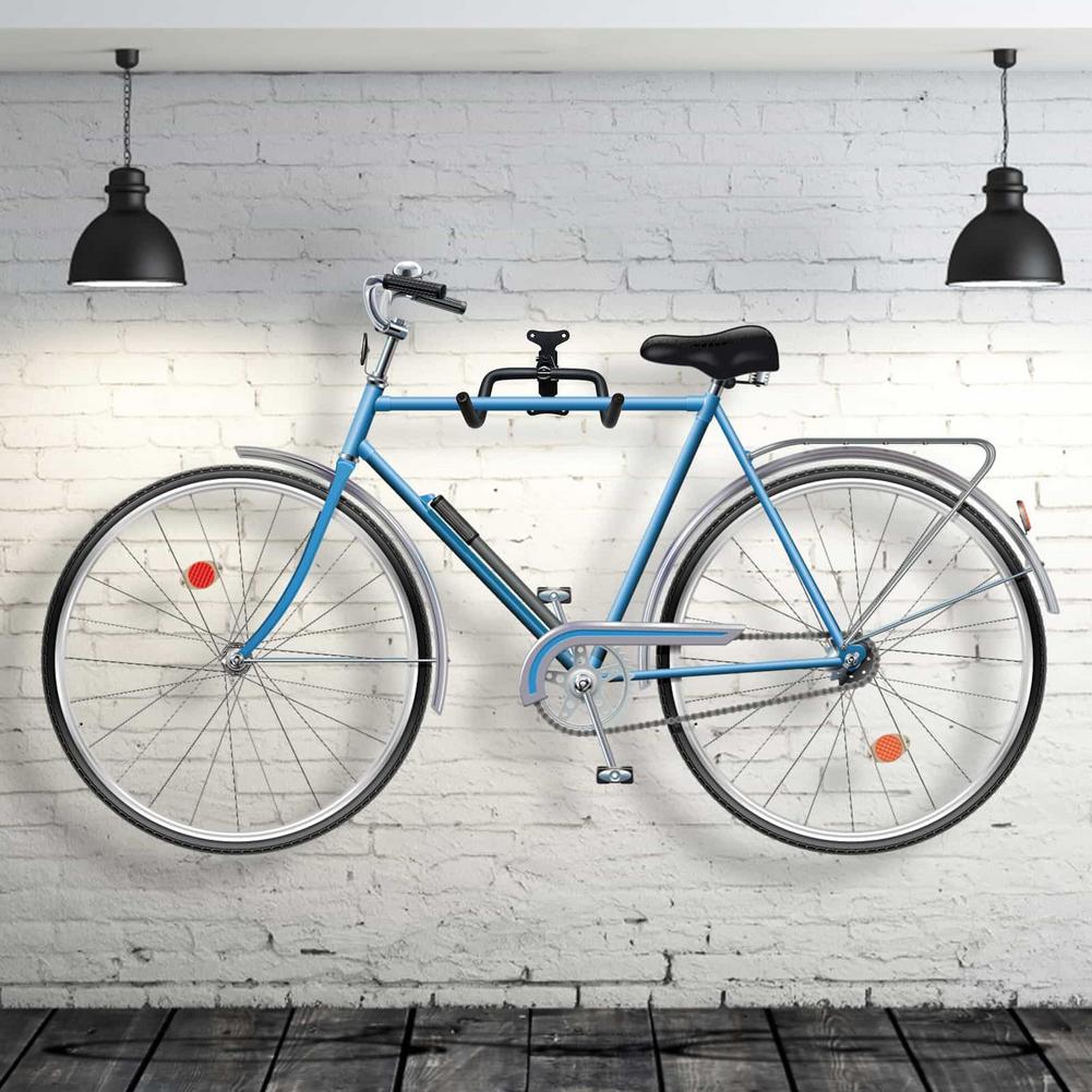 Zauberstab Halterung Fahrrad Aufhänger Faltbare Fahrrad Lagerung Halterung Haken 360 Grad Versenkbare Einstellbar Fahrrad Gestell Metall Veranstalter