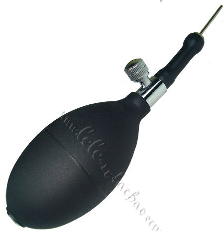 Rytmisk gymnastik bold pumpe sort en