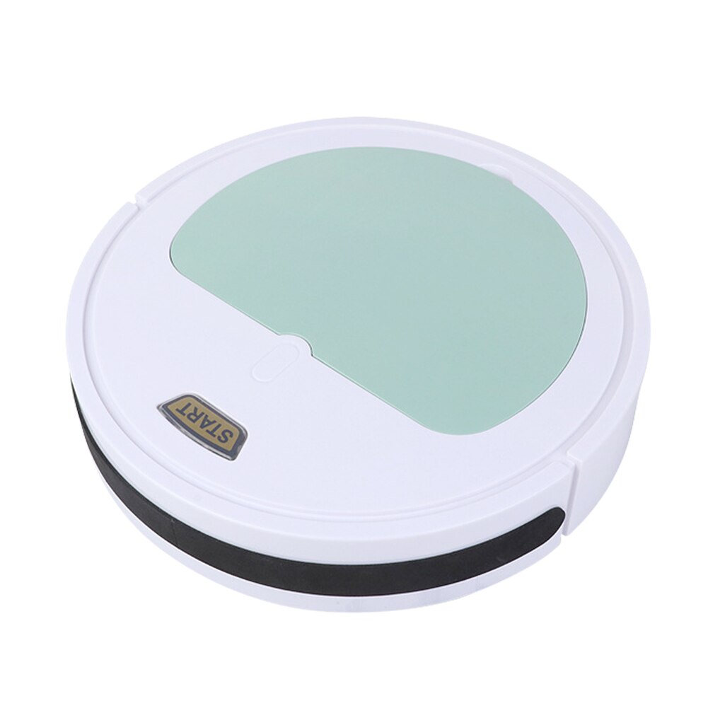 Automatic Robot 3 in 1 Smart Wireless Sweeping Vacuum Cleaner Dry Wet Cleaning Machine Charging Intelligent Vacuum Cleaner Home: White