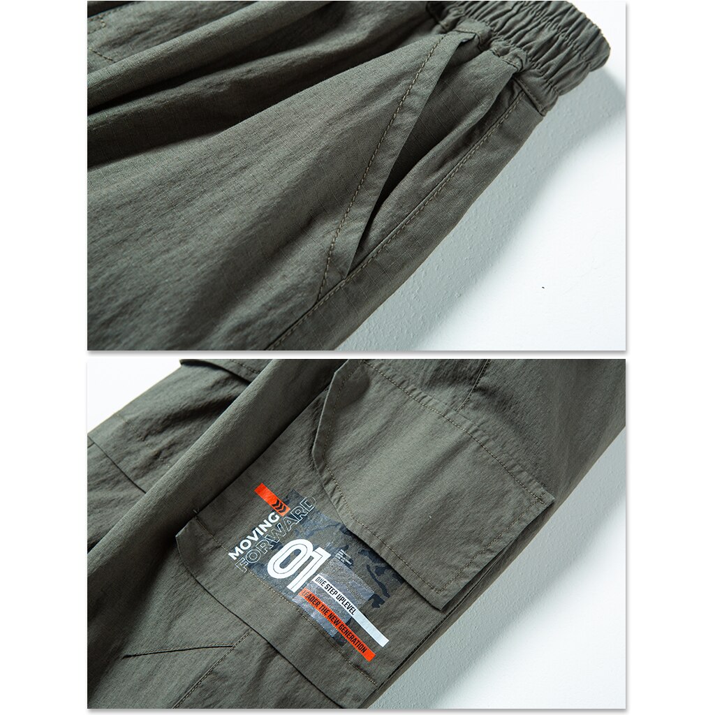 New Fashion Joggers pantaloni Cargo ragazzi pantaloni Harem stampa multi-tasca pantaloni sportivi per bambini grandi pantaloni Hip-Hop Streetwear pantaloni Casual