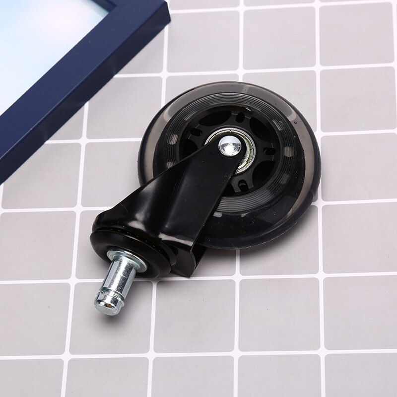 Office Chair Caster Wheels Roller Rollerblade Style Castor Wheel Replacement
