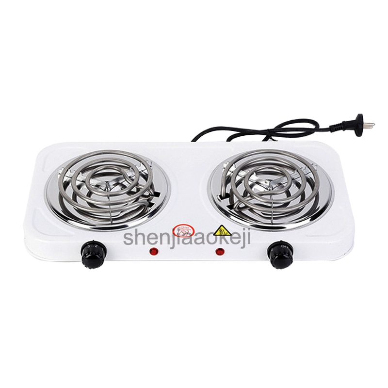 Huishoudelijke Verwarming Kachel Ijzer Brander Koffie Heater Dubbele Kop Non-Radiative Elektrische Oven Keuken Hotplates Fornuis 1Pc