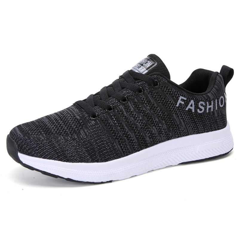 Tenis Masculino automne hommes chaussures de Tennis respirant salle de sport chaussures confort formateurs baskets Tenis Basquete Masculino: Gris foncé / 8.5