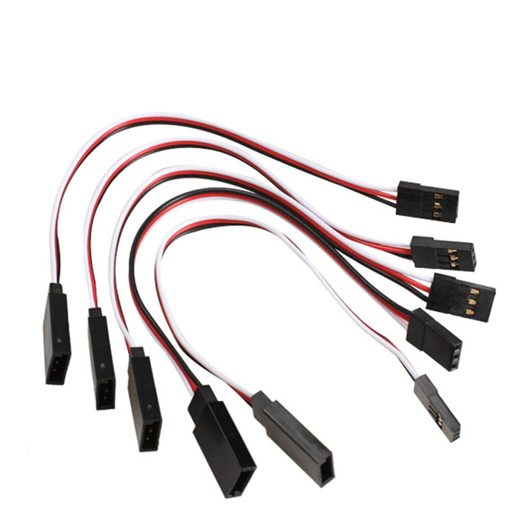 5/10Pcs 150 / 200 / 300 / 500mm Servo Extension Lead Wire Cable For RC Futaba JR Male to Female 30cm