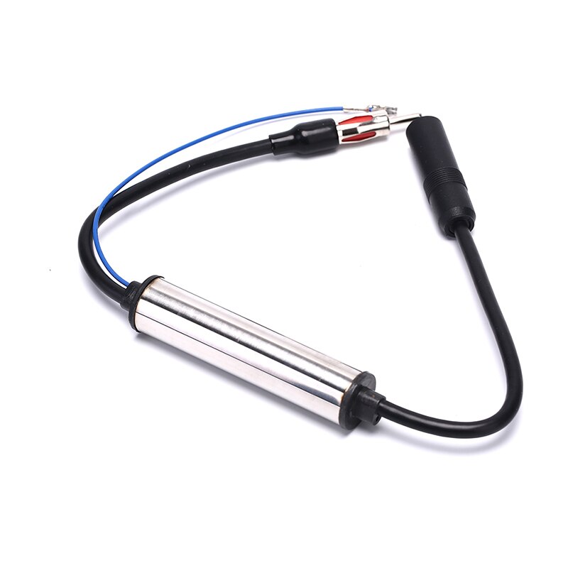 Car Antenna Cable FM Antenna Signal Amplifier Antenna Signal Amplifier Plug Radio FM Inline Signal Amplifier Booster Extension