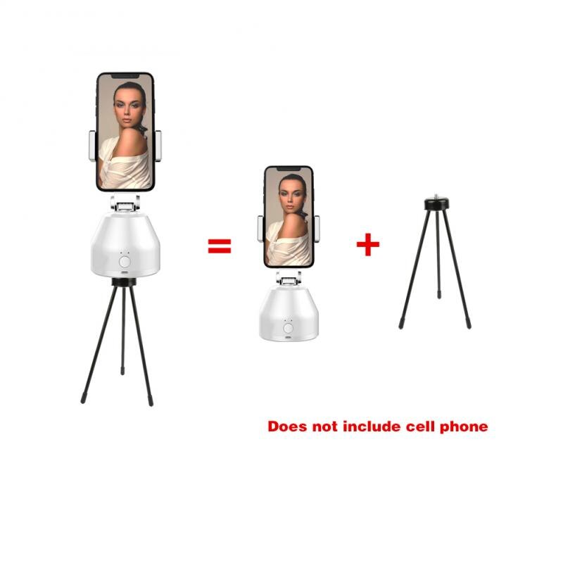 Smartphone Gimbal Stabilisator Auto Tracking Telefoon Houder 360 Rotatie Auto Gezicht Tracking Selfie Stick Compatibel Met Alle Telefoons: 06