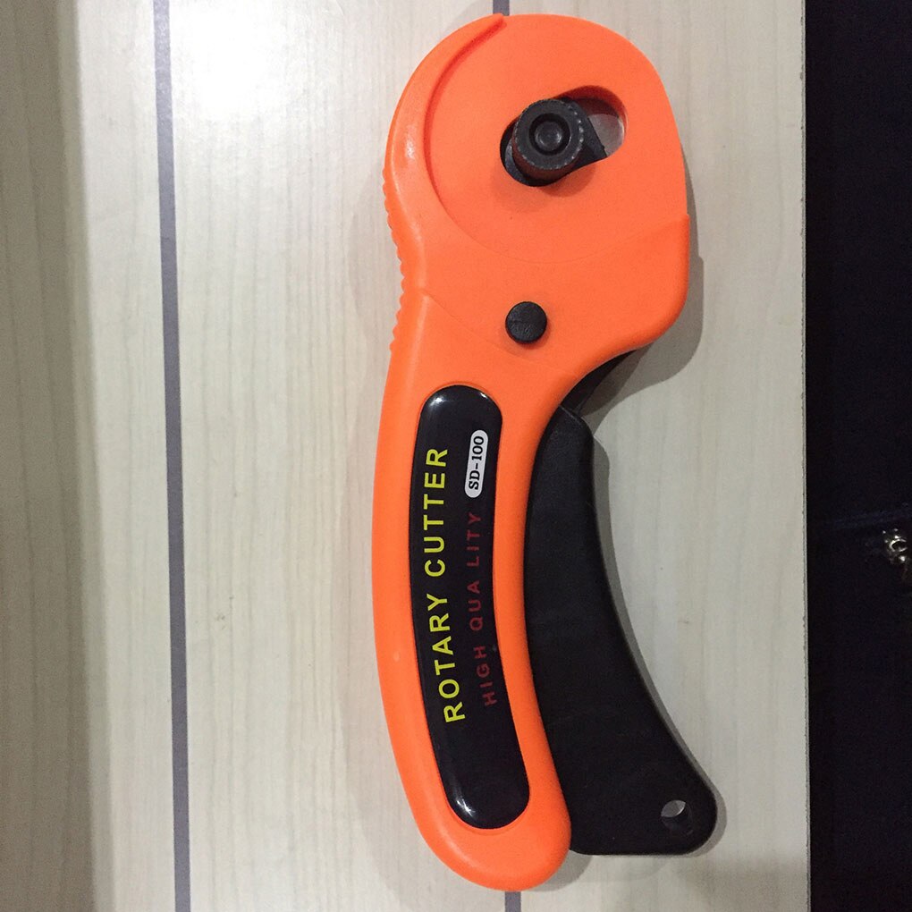 45mm Blades Manual Rotary Fabric Cutter Craft Cloth Leather ABS Plastic Quilting Sewing Cutting Tool