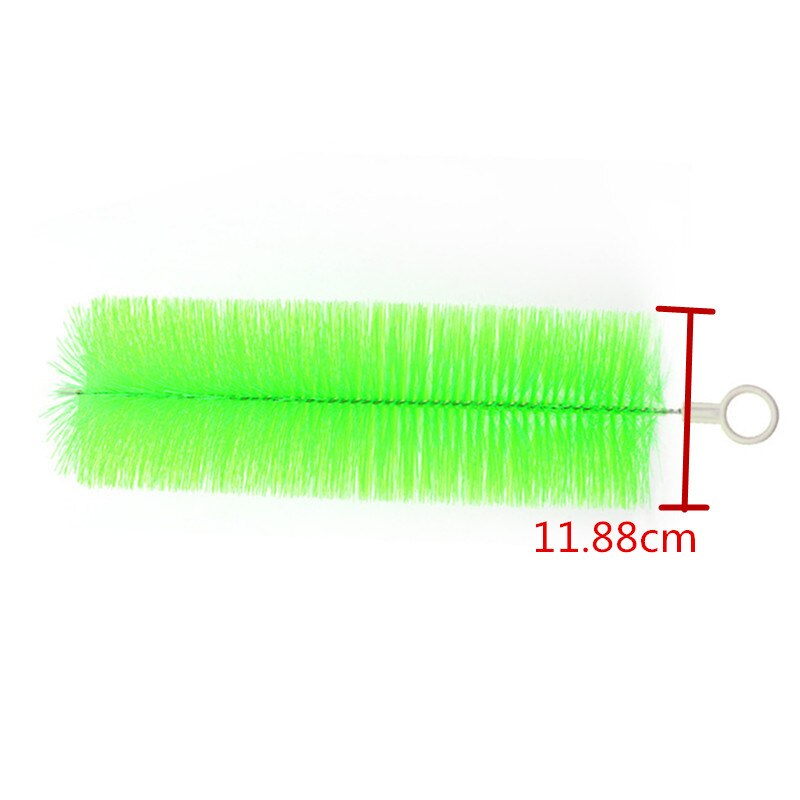 Koi fish pond filter brush .Stainless steel filter brush 304 steel Water landscape pool. Purified water filter material brush: 10Pcs green / Length 100cm