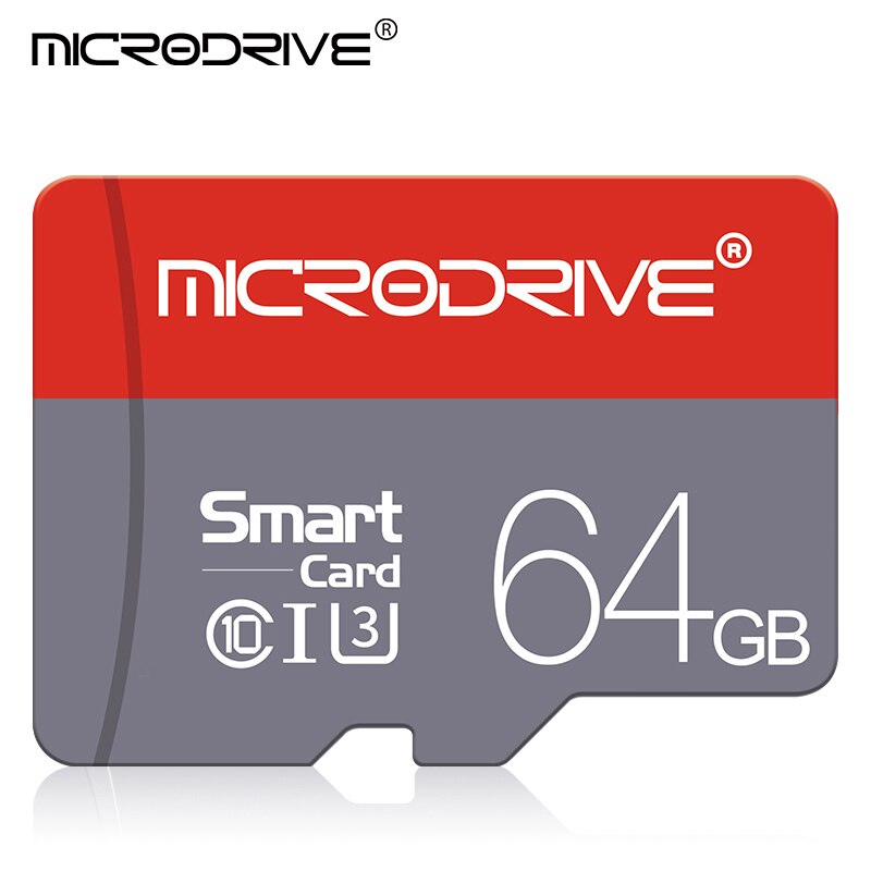 Class 10 Red Memory card 128GB 16GB 32GB Micro sd card 64GB Tarjeta microsd 32 gb Mini flash drive TF card with Free adapter: 64GB