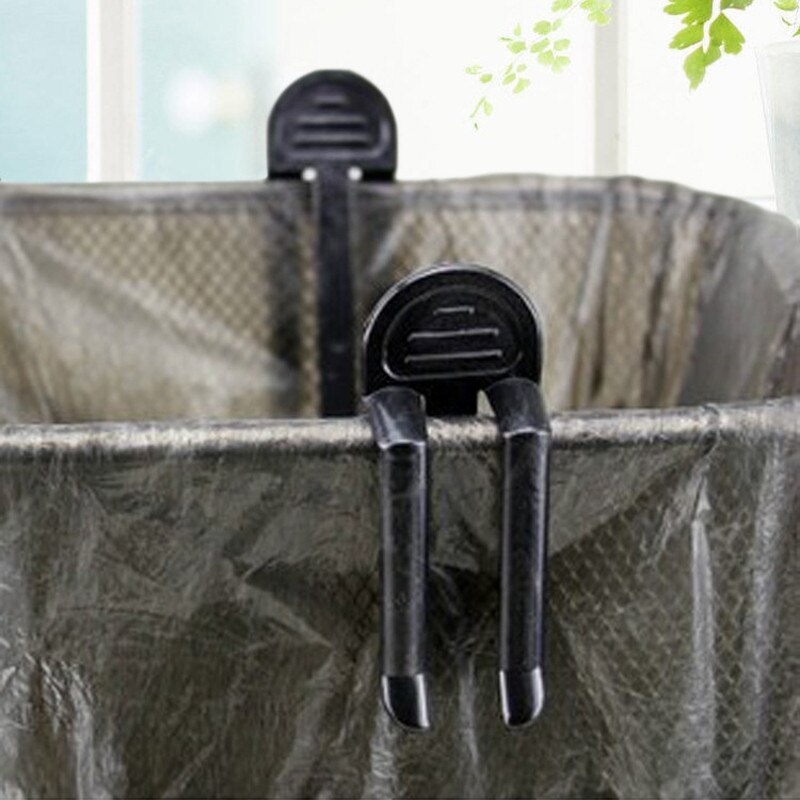 10 stks/partij Praktische Prullenbak Klem Plastic Vuilniszak Clip Vaste Afvalbak Bag Holder Vuilnis Clip
