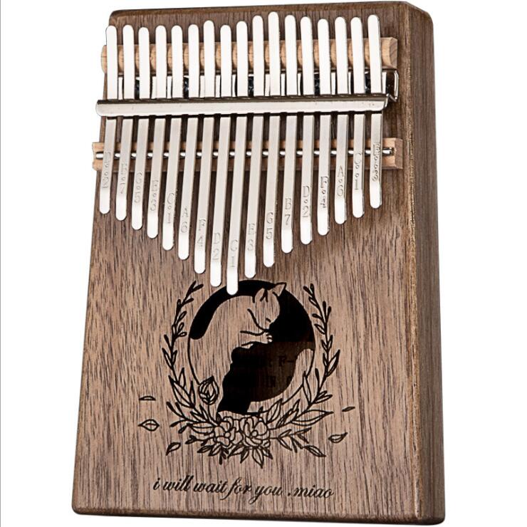 Kalimba thumb piano 17 tone kalimba piano finger piano factory direct custom musical instrument As