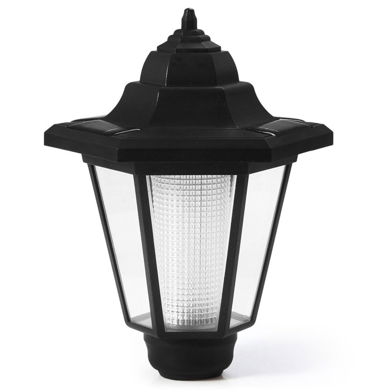 Solar Power LED Lights Path Way Wall Landscape Mount Outdoor Garden Lamp Light Post Lighting Lantern Yard Lawn