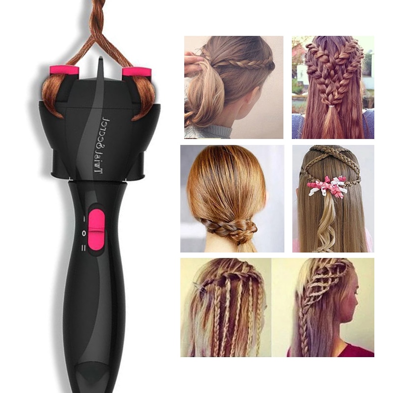 Automatische Haar Braider Elektrische Twist Braider Styling Vlechten Machine Quick Braid Tool Hair Styling Tool