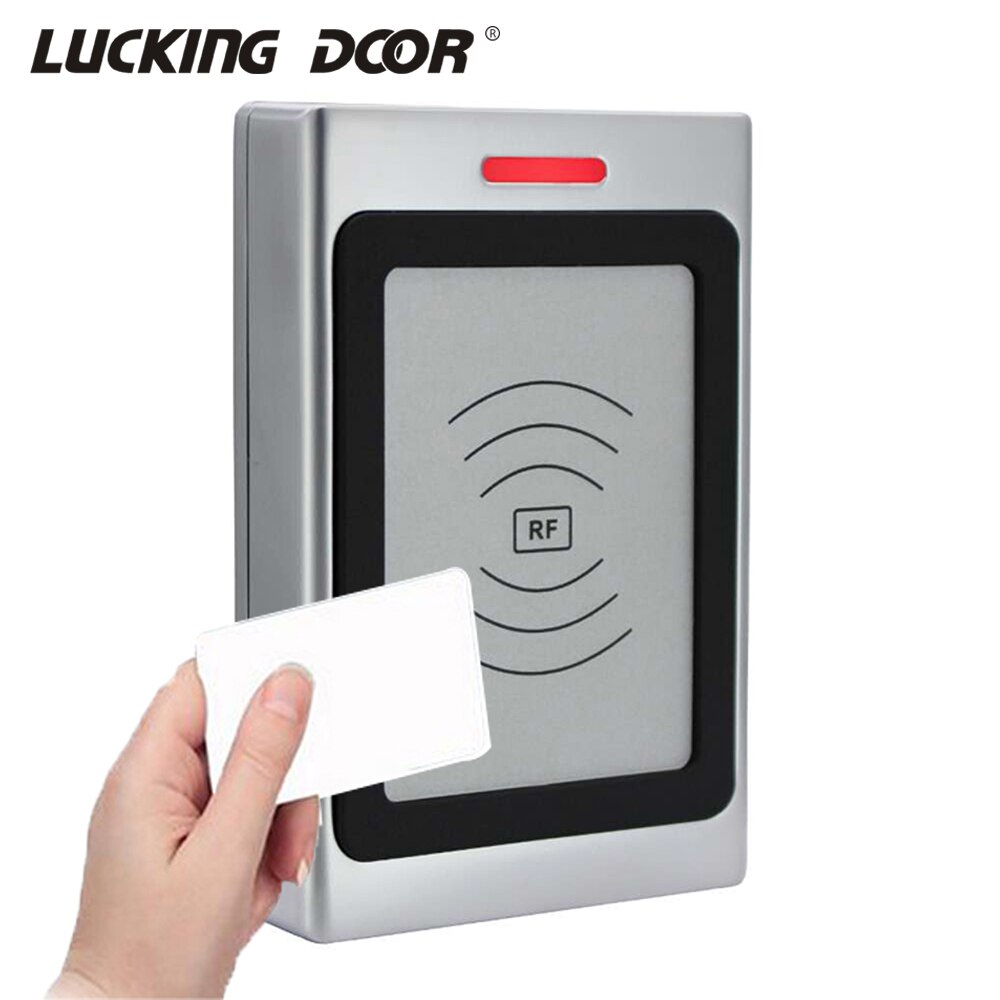 IP67 Waterproof Access Control Card Reader Security Door opener Wiegand 26/34 Reader 125Khz EM/13.56Mhz MF card reader