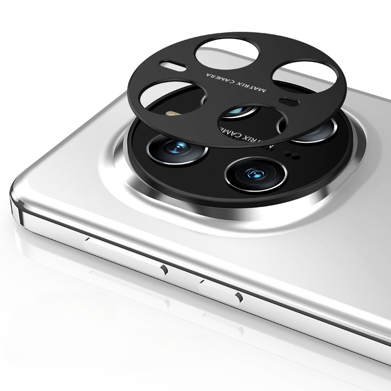 Aluminium Metall Rückfahrkamera Objektivschutz für Honor Magie 7 Profi Magie 7 Magie 7 Profi Objektivabdeckung Displayschutzfolie Objektivringfolie: Blau