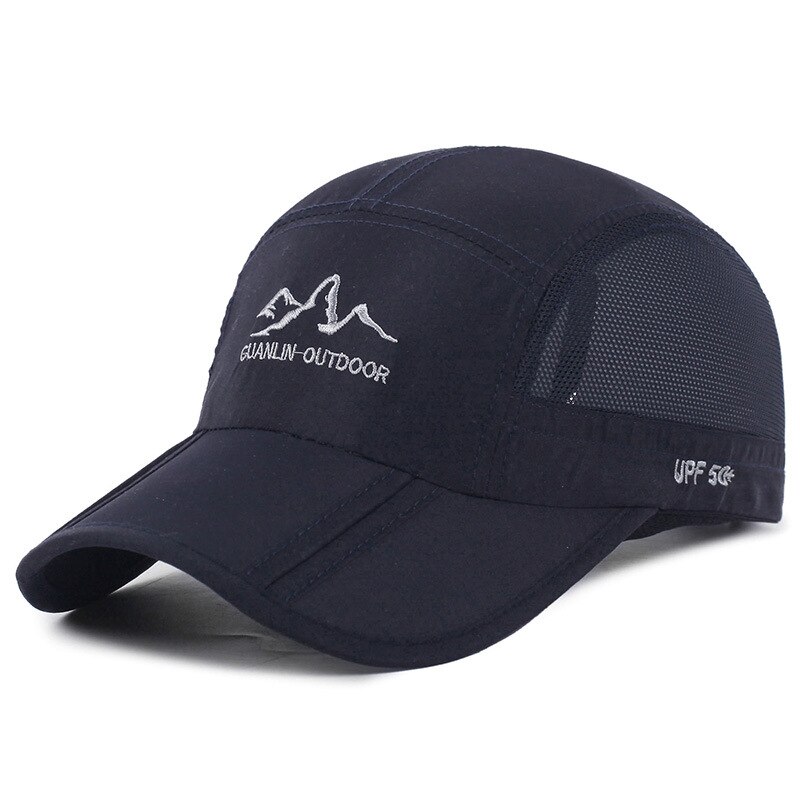 Sombrero Con Visera De Secado Rápido Para Hombre Y Mujer, Gorra De Béisbol Con Protección UV De