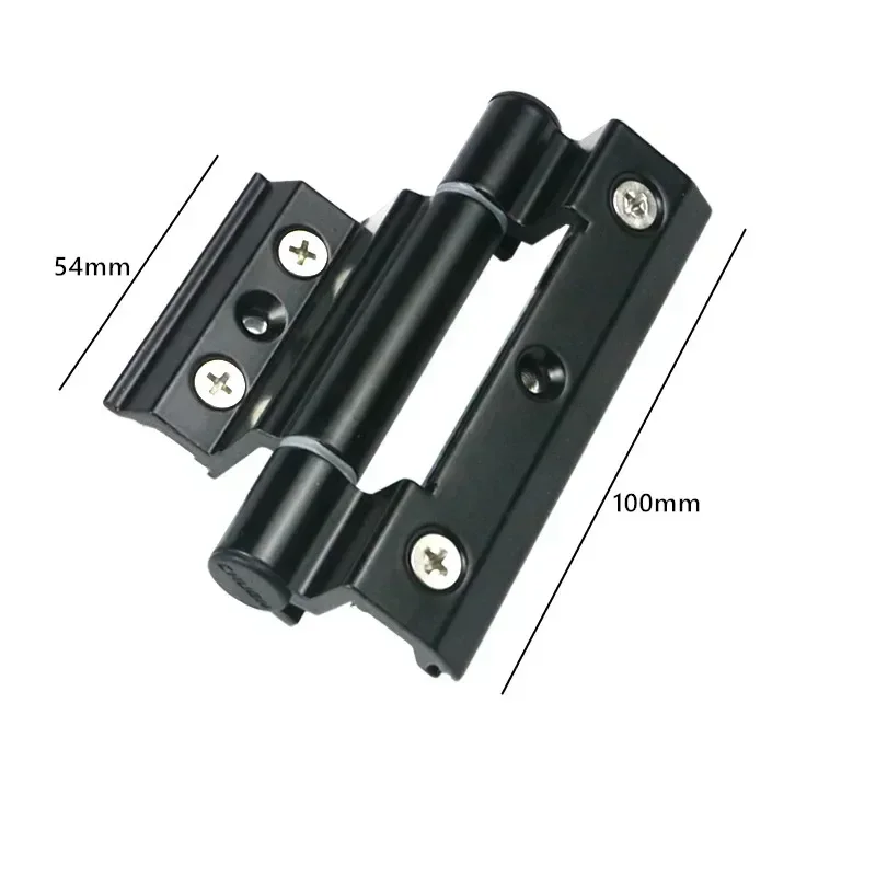1 high insulated broken bridge folding hinge aluminum alloy door and window hinge furniture hardware accessory: Beige