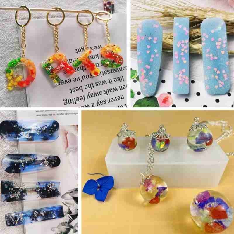 Diy Resin Mold Curing Plastic Glue Hard Ultraviolet Curing Resin Jewelry Making Fabric Glue Resin Crafts Uv L6Y2
