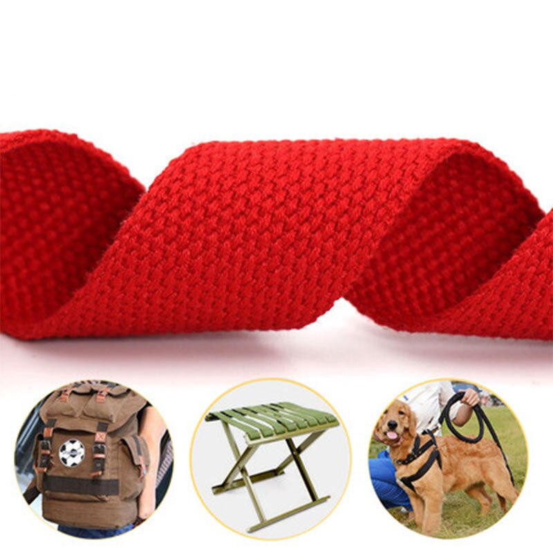 20mm 2 Meter Baumwolle Gurtband Bunte Band Rucksack Gürtel Umreifung NäHenne Gürtel DIY Tasche Zubehör