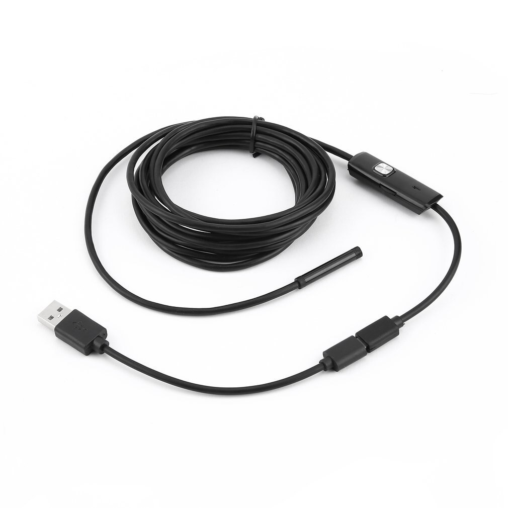 Endoscope Mini Camera Otoscopio Usb Security Camera 5.5mm For Android Phone Smartphone And PC Otoscope Inspection Camera