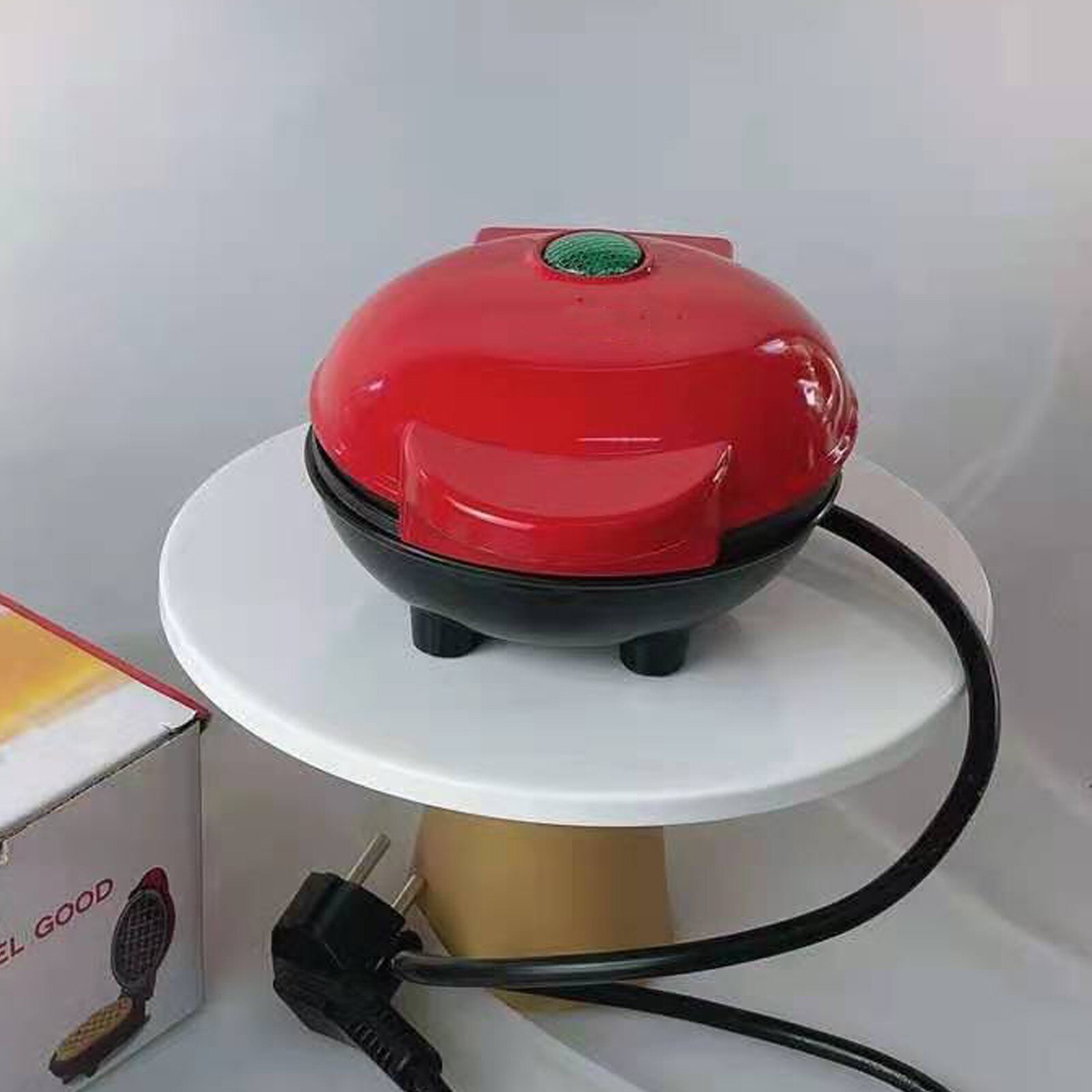 350w Mini Waffle Maker Machine Bubble Egg Cake Oven Breakfast Waffle Machine For Single Waffle Paninis Potato Pancake EU/US Plug