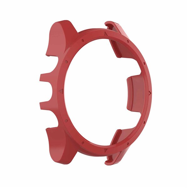 Pokrowiec ochronny do Garmin Forerunner 935 945 bransoleta ze smartwatchem Dial Case odporna na zarysowania, odporna na wstrząsy powłoka Unisex kolorowe: Czerwony